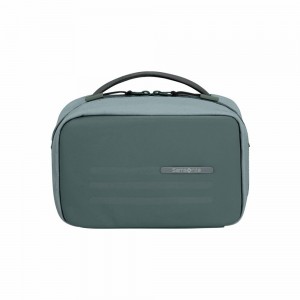 Kosmetyczki Samsonite Stackd Toilet Kit Zielone | 2809547-WY