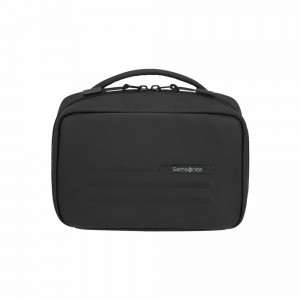 Kosmetyczki Samsonite Stackd Toilet Kit Czarne | 4897513-QM