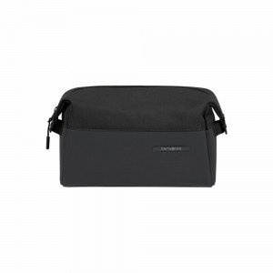 Kosmetyczki Samsonite Stackd Toilet Kit Czarne | 3540981-YK