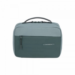 Kosmetyczki Samsonite Stackd Toilet Kit Granatowe | 4153708-UI