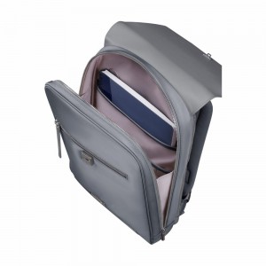 Plecak Na Laptopa Samsonite Zalia 3.0 Srebrne Szare | 5397064-GD