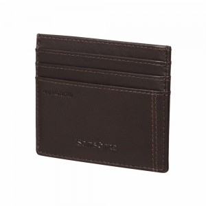 Portfele Samsonite Attack 2 Slg Brązowe | 9386251-YH