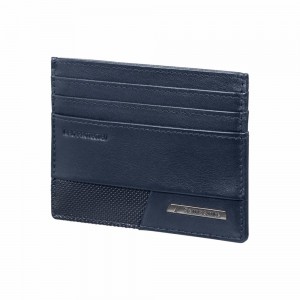 Portfele Samsonite Pro-Dlx 6 Slg Niebieskie | 8705142-MT