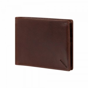 Portfele Samsonite Veggy Slg Ciemny Brązowe | 9483615-EY