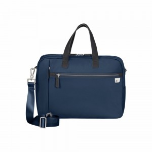Torby Na Laptopa Samsonite Eco Wave Niebieskie | 2764913-OC