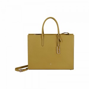 Torebka Samsonite Every-Time Musztardowe Żółte | 2806459-JX