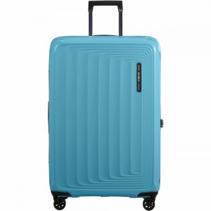 Walizka Samsonite Nuon Metal Niebieskie | 5436870-OQ